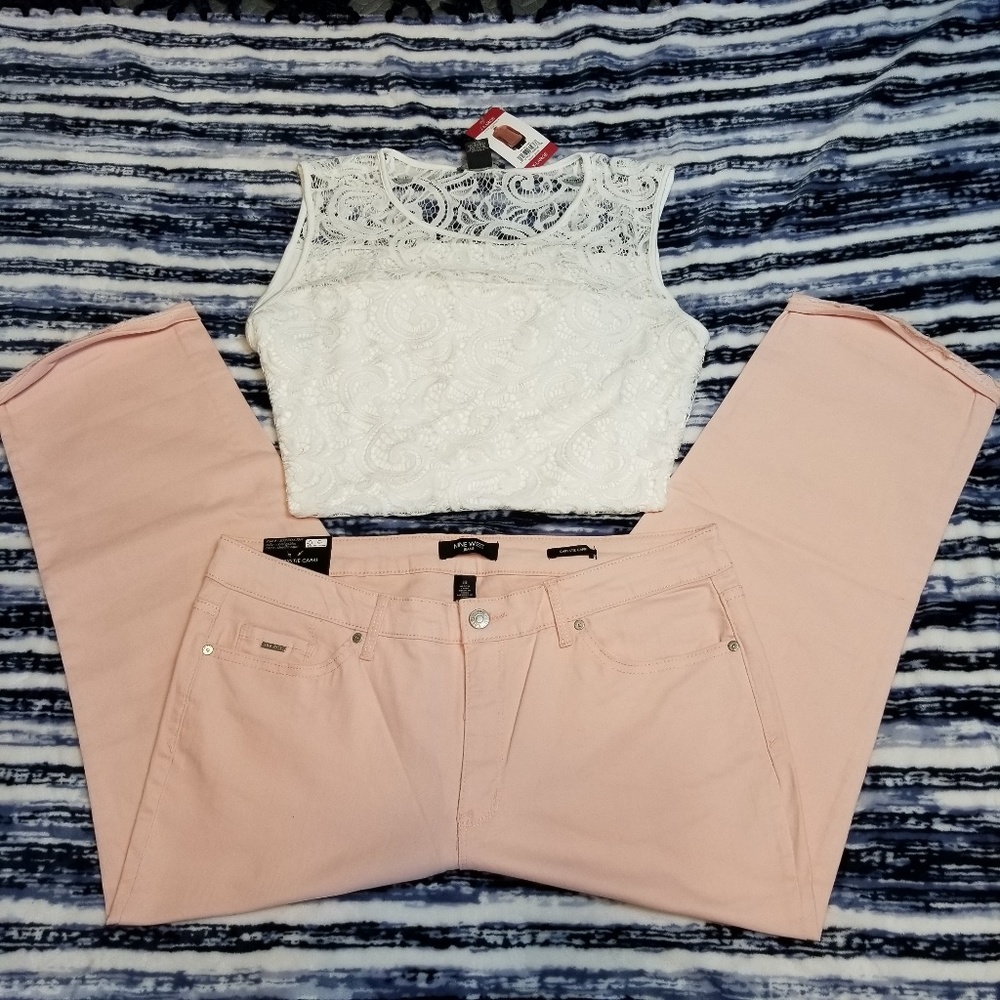 NINE WEST BNWT Capri Stretch Jean - Picture 4 of 8